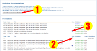 Attestations sur GeoFormation